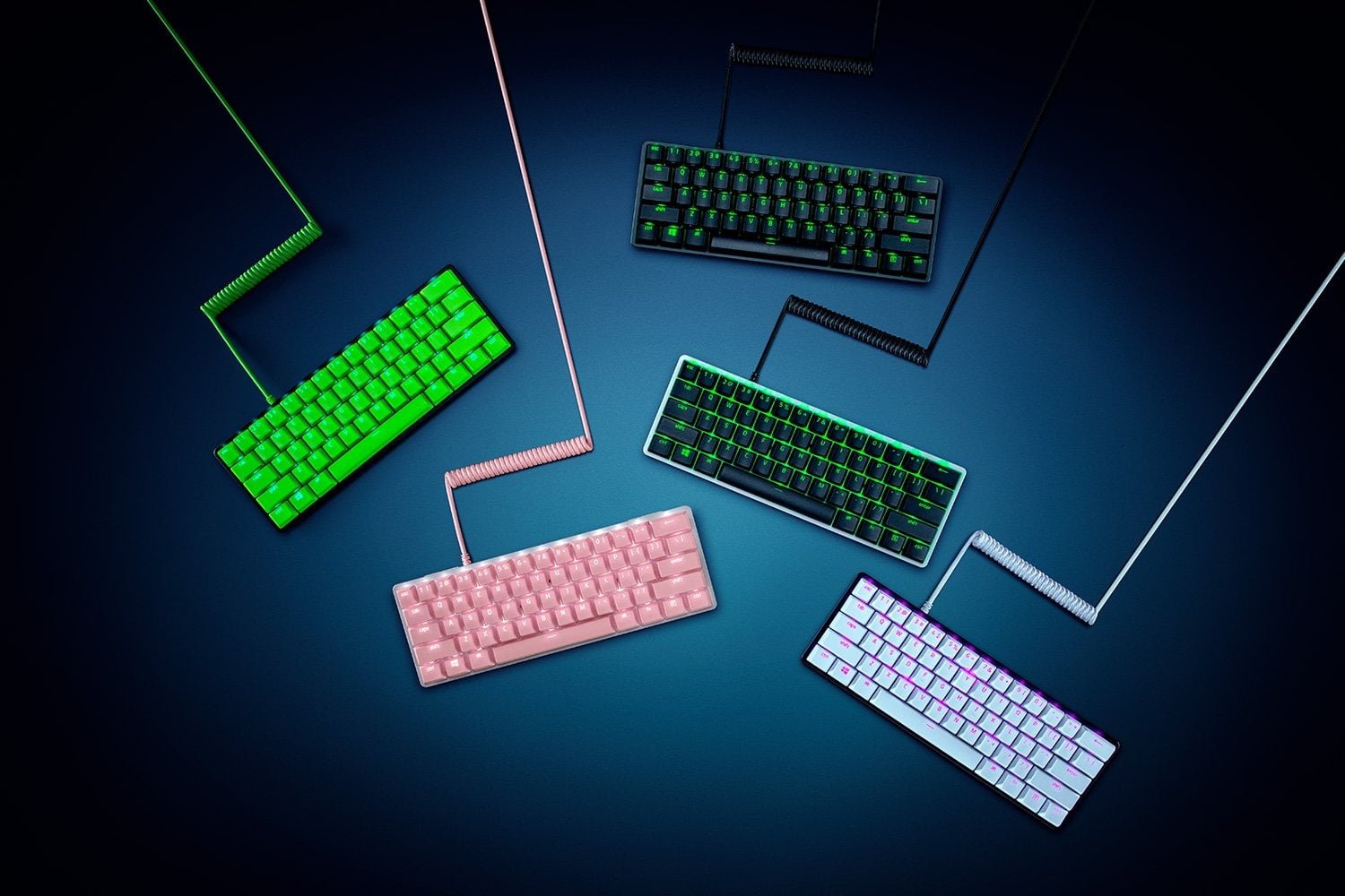 RAZER PBT KEYCAP + COILED CABLE UPGRADE SET thumbnail 2