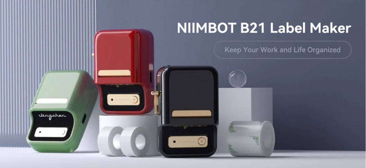 NIIMBOT LABEL MAKER PRINTER B21 thumbnail 2