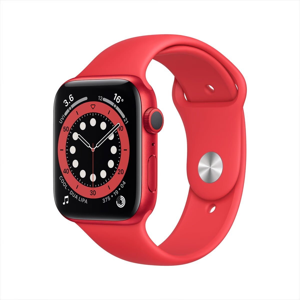 APPLE WATCH SERIES 6 GPS 44MM PRODUCT (RED) ALUMINIUM CASE WITH SPORT BAND M00M3 thumbnail 2