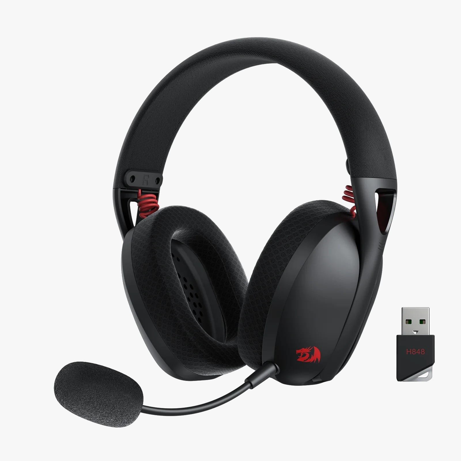 REDRAGON IRE PRO ULTRA-LIGHT WIRELESS GAMING HEADSET H848 thumbnail 2
