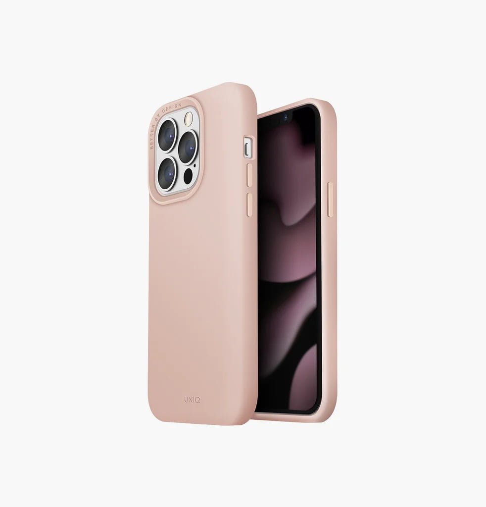 UNIQ LINO HUE SERIES HYBRID IPHONE 13/13 PRO MAGSAFE COMPATIBLE LIQUID SILICONE CASE thumbnail 2
