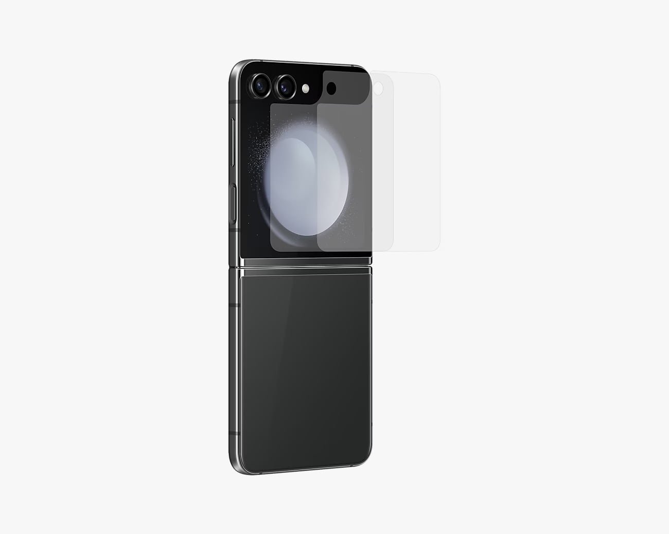 SAMSUNG GALAXY Z FLIP 5 FRONT PROTECTION FILM TRANSPARENT EF-UF731CTEGWW thumbnail 2