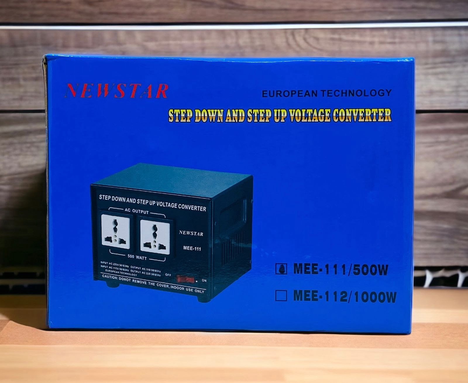 NEWSTAR 500W STEP UP & DOWN VOLTAGE CONVERTER MEE-111/ 38-111 thumbnail 2