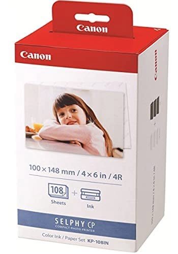 CANON SELPHY CP1200 KP108 PAPER & RIBBON thumbnail 2