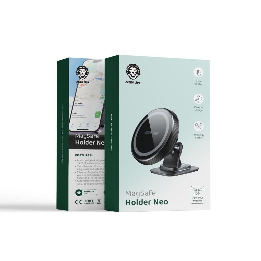 GREEN LION MAGSAFE HOLDER NEO BLACK GNMGHLNEOBK thumbnail 2