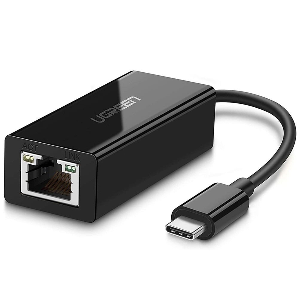 UGREEN USB TYPE-C TO 10/100/1000MBPS ETHERNET ADAPTER 50307 thumbnail 2