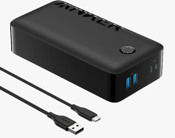 ANKER POWERCORE 40K 347 POWER BANK 30W OUTPUT BLACK A1377H11 thumbnail 2