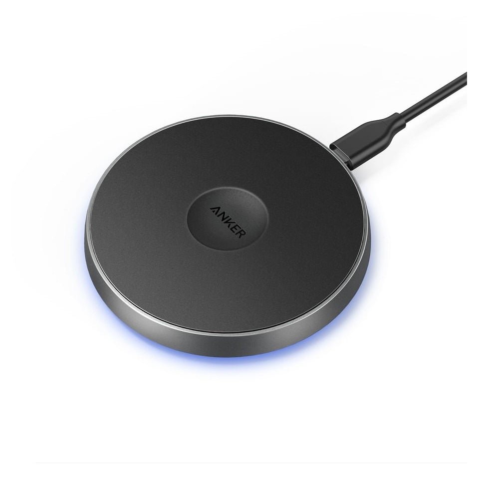ANKER POWERPORT POWER TOUCH 10 WIRELESS CHARGER BLACK A2512H11 thumbnail 2