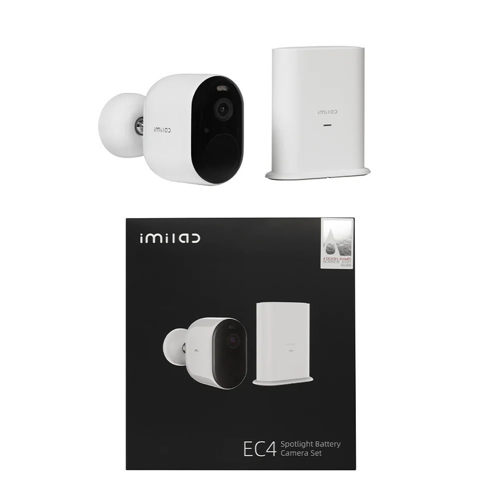 IMILAB EC4 SPORTLIGHT BATTERY CAMERA SET WHITE thumbnail 2
