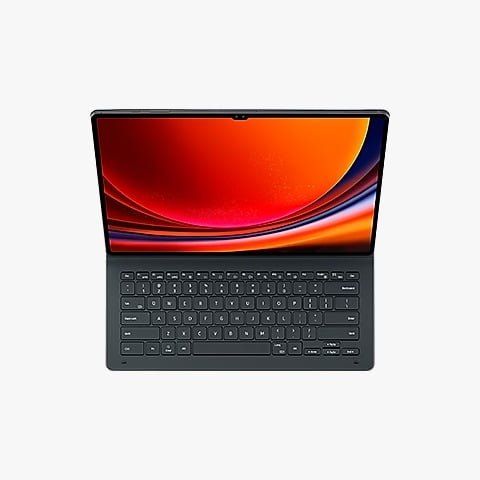 SAMSUNG GALAXY TAB S9 ULTRA BOOK COVER KEYBOARD SLIM BLACK EF-DX910UBEGAE thumbnail 2