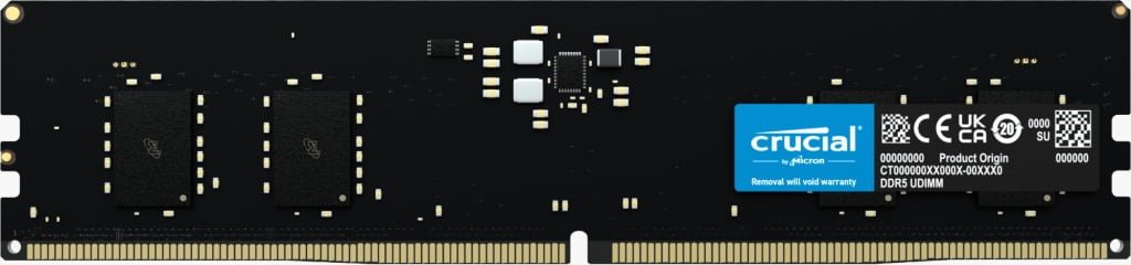 CRUCIAL 8GB DDR5 DESKTOP RAM 4800 CT8G48C40U5 thumbnail 2