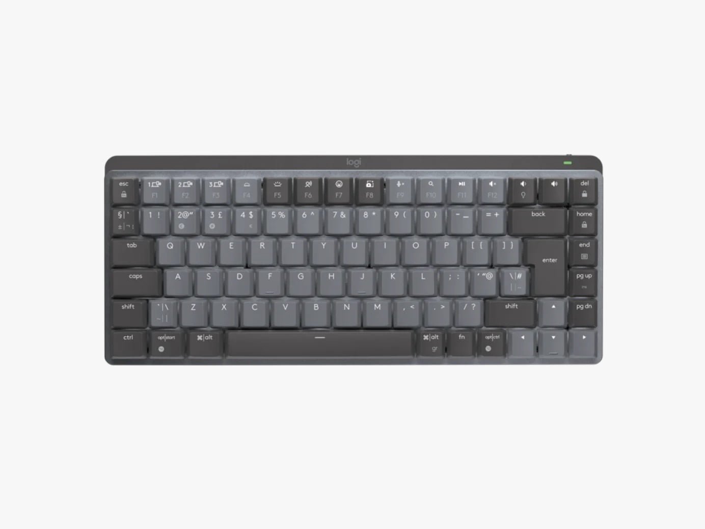 LOGITECH MX MECHANICAL MINI WIRELESS KEYBOARD GRAPHITE TACTILE 920-010780 thumbnail 2
