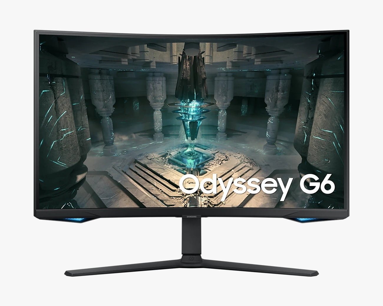 SAMSUNG GAMING MONITOR 32 INCH CURVED QHD ERGONOMICS SMART TV LOT HUB 1MS-240HZ LS32BG650EMXUE thumbnail 2