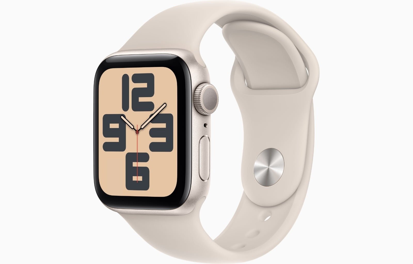 APPLE WATCH SE GPS 40MM (2ND GENERATION)STARLIGHT ALUMINIUM CASE WITH STARLIGHT SPORT BAND thumbnail 2