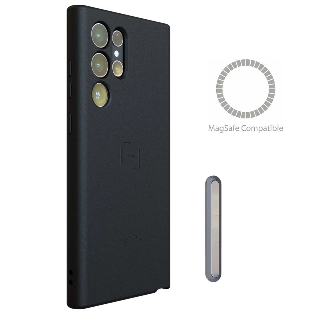 MAGBAK SAMSUNG S23 ULTRA CASE WITH MAGSTICKS BLACK MBS23U-BKS1 thumbnail 2
