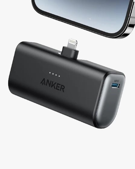 ANKER 621 12W 5000MAH BUILT IN LIGHTNING FOLDABLE CONNECTOR thumbnail 2