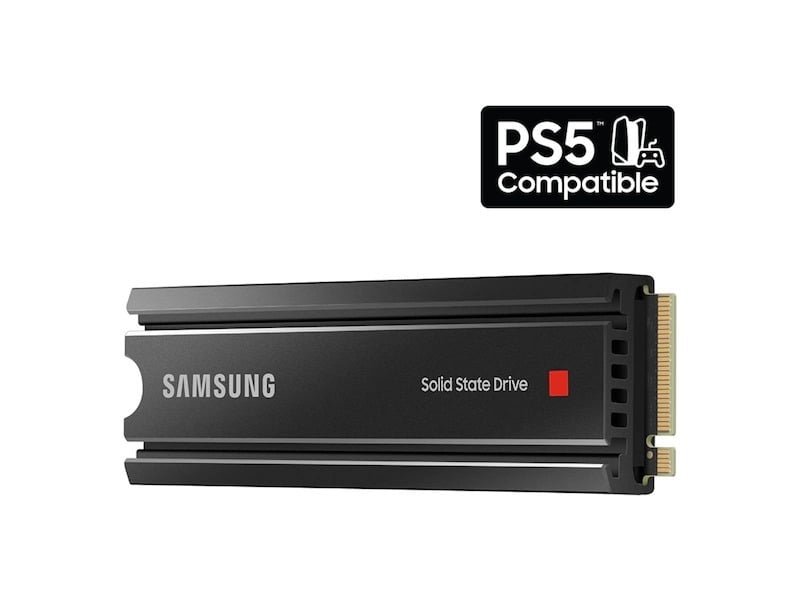 SAMSUNG 980 PRO W/HEATSINK PCIE 4.0 NVME SSD 1TB MZ-V8P1T0CW thumbnail 2