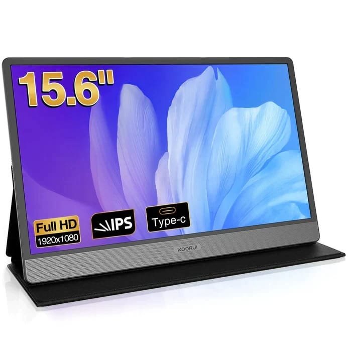 KOORUI 15.6 IPS FULL HD 1920 X 1080 60HZ PORTABLE MONITOR 15B1 thumbnail 2