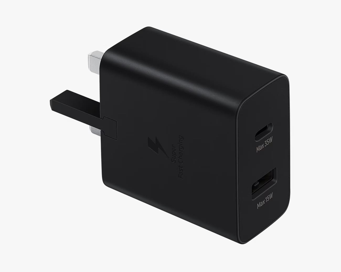 SAMSUNG TRAVEL ADAPTER 35W DUO BLACK TA220NBEGAE thumbnail 2