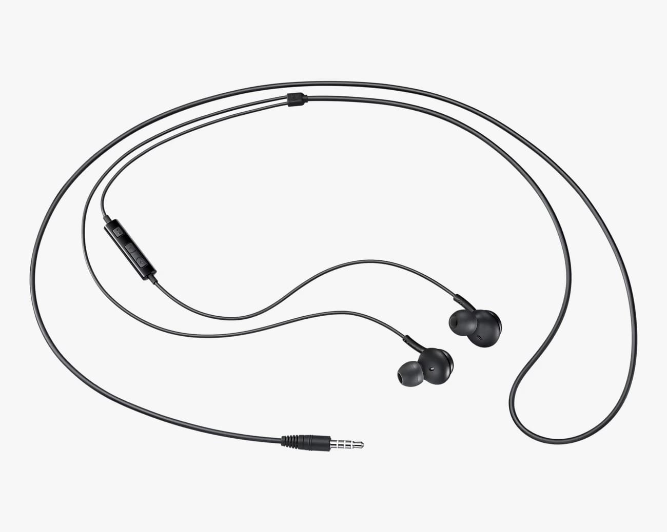 SAMSUNG WIRED HEADSET 3.5MM JACK BLACK EO-IA500BBEGWW thumbnail 2