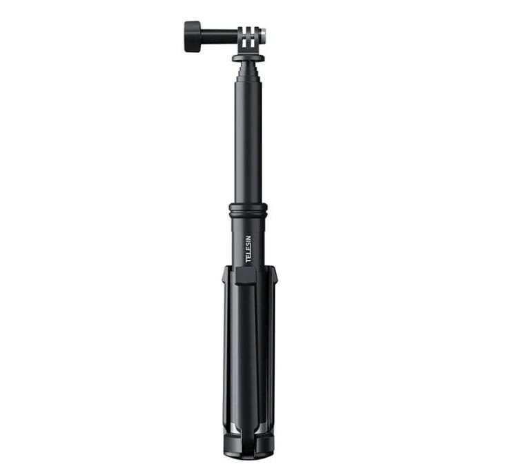 TELESIN Selfie Stick for Action Camera 90cm GP-MNP-090-S: Capture Every Adventure with Ease thumbnail 2