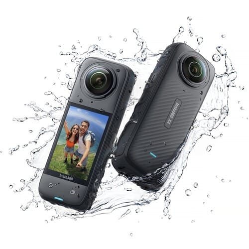 Insta360 X4 - Ultimate 8K 360 Action Cam: 8K Resolution, 360-Degree Coverage, Action-Ready Design thumbnail 2