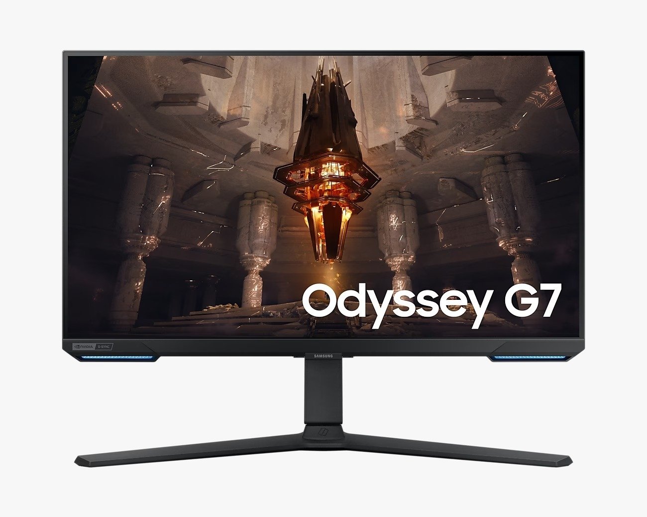 Samsung 28-inch Gaming Monitor: UHD 4K Resolution, 144Hz, Black LS28BG702EMXUE thumbnail 2