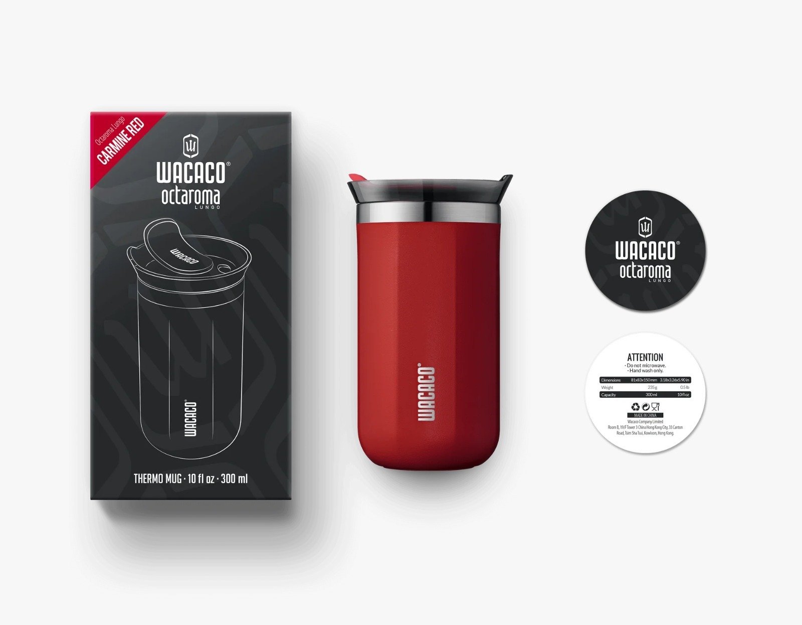Wacaco Octaroma Lungo Mug - 300ml thumbnail 2