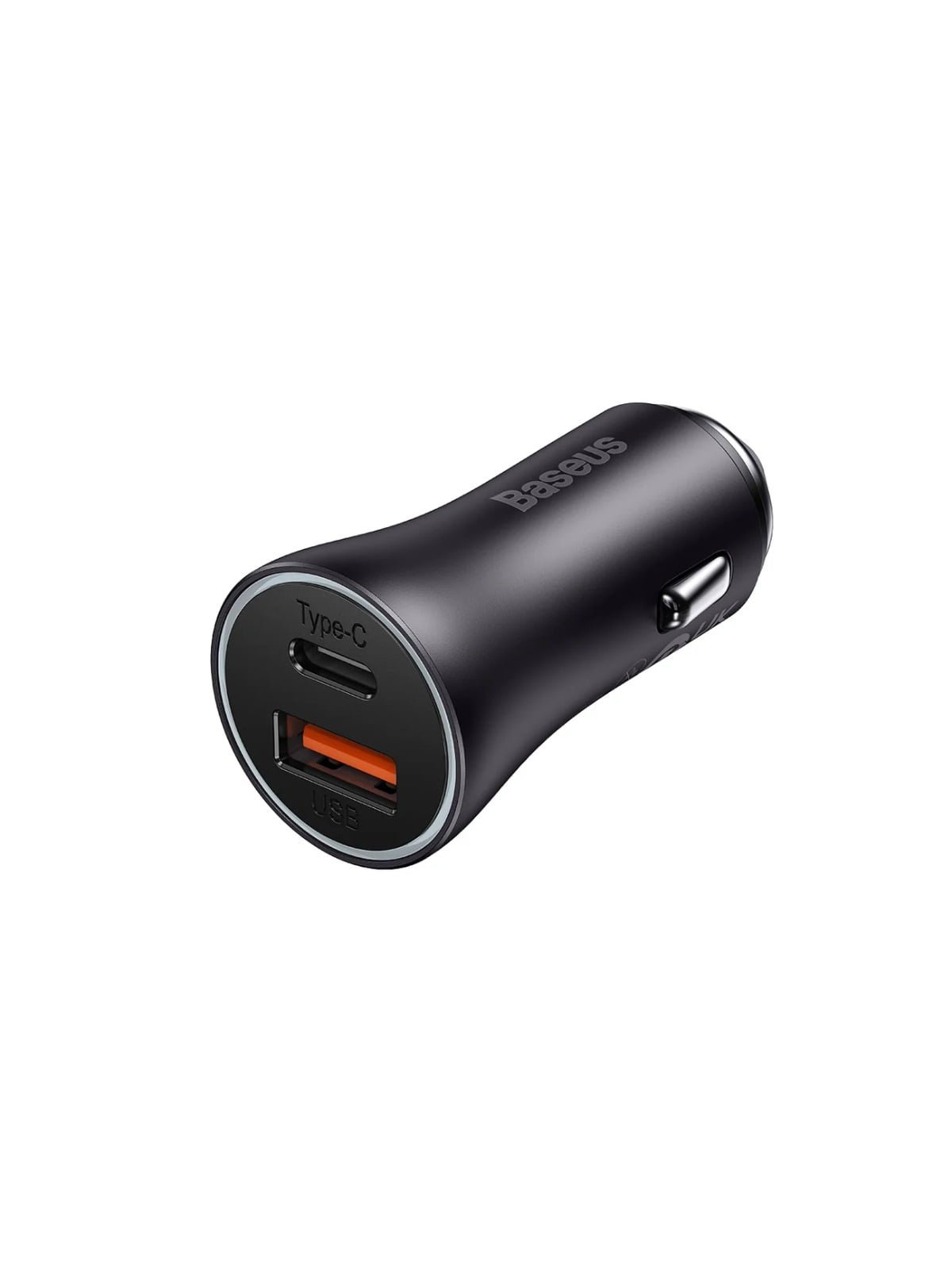 Baseus Golden Contactor Pro Dual Quick Car Charger - USB + Type-C 60W GC PRO CGJM0001 thumbnail 2