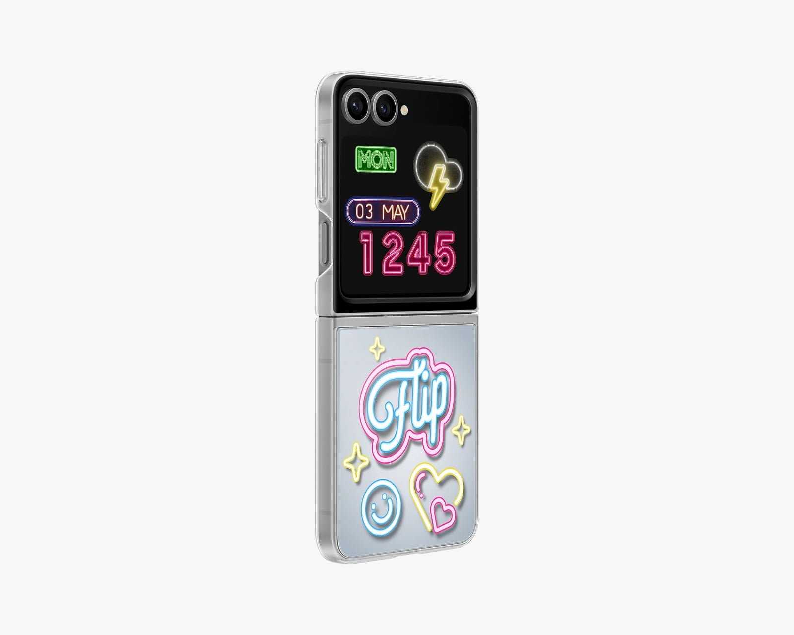 SAMSUNG Z FLIP 6 FLIPSUIT CASE TRANSPARANCY EF-ZF741CTEGWW thumbnail 2