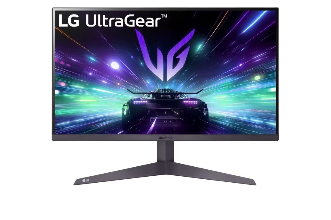 LG 24-Inch UltraGear FHD 180Hz 1ms MBR HDR10 Gaming Monitor Gray 24GS50F-B thumbnail 2