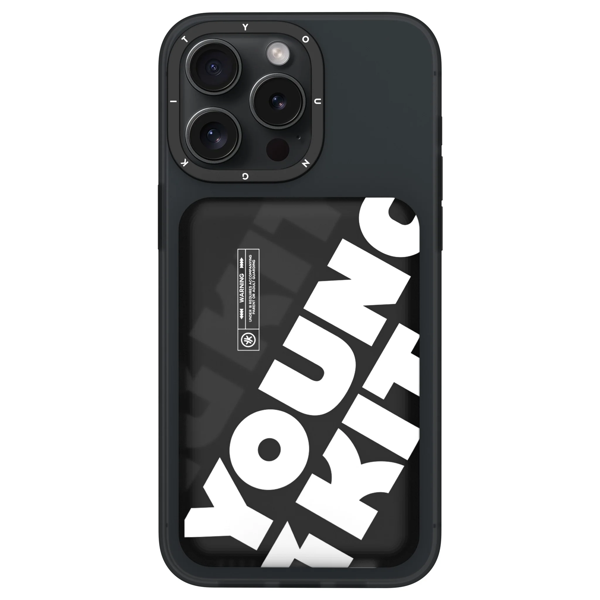 YOUNGKIT ORIGINAL SERIES MAGNETIC WIRELESS POWERBANK 5000 MAH BLACK YK-PB-5K thumbnail 2