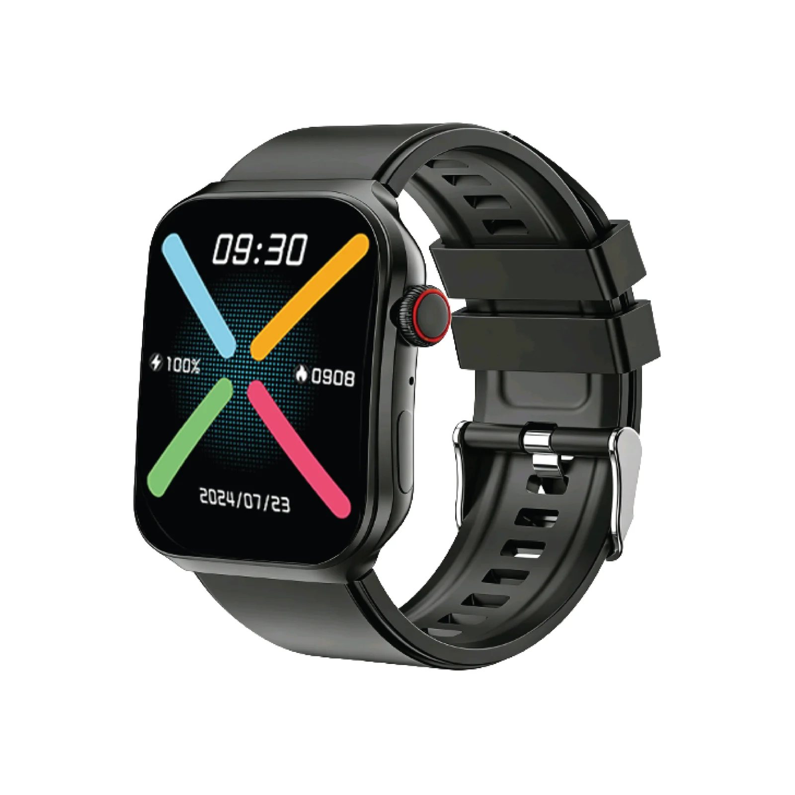 PAWA GLORY SMART WATCH WITH 2.09 INCH DISPLAY BLACK PW-STWFTB35-BK thumbnail 2