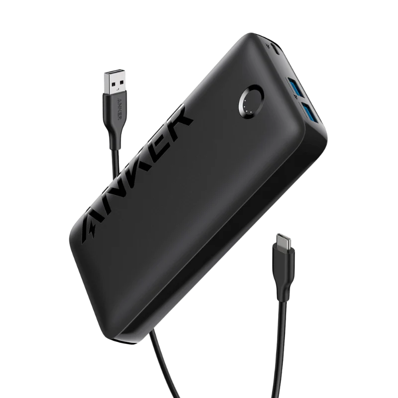 ANKER 335 POWER BANK 20000 MAH BLACK A1288H11 thumbnail 2