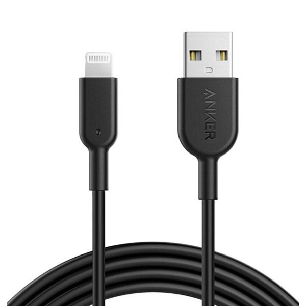 ANKER POWERLINE+ II WITH LIGHTNING CONNECTOR 3FT BLACK C89 A8432H12 thumbnail 2