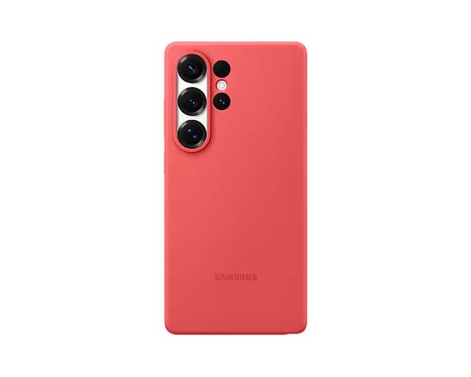 SAMSUNG GALAXY S25 ULTRA SILICONE CASE RED EF-PS938CREGWW thumbnail 2