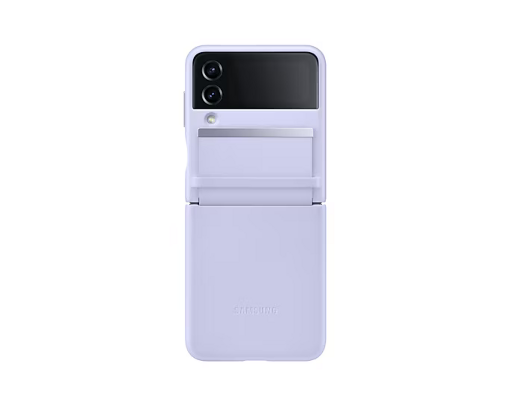 SAMSUNG FLIP 4 FLAP LEATHER COVER SERENITY PURPLE EF-VF721LLEGWW thumbnail 2
