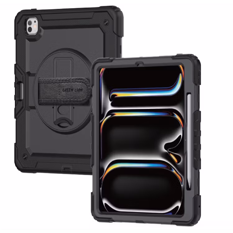 GREEN LION IPAD PRO 13 INCH TRIOSHIELD BLACK GNIPDP13CSBK thumbnail 2