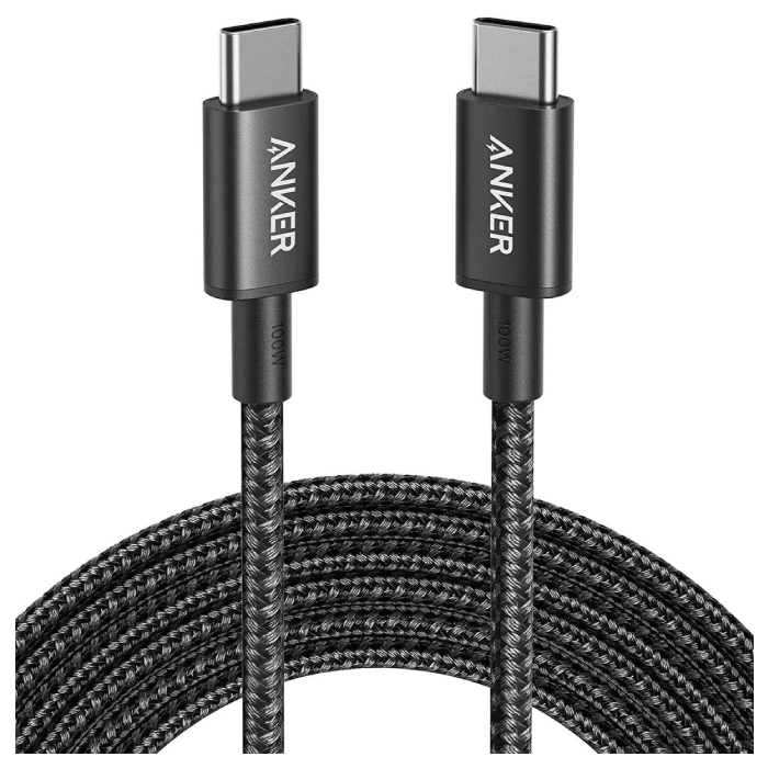 Anker 60W USB-C to USB-C Fast Charging Cable 3.3ft - Black A8752H11 thumbnail 2