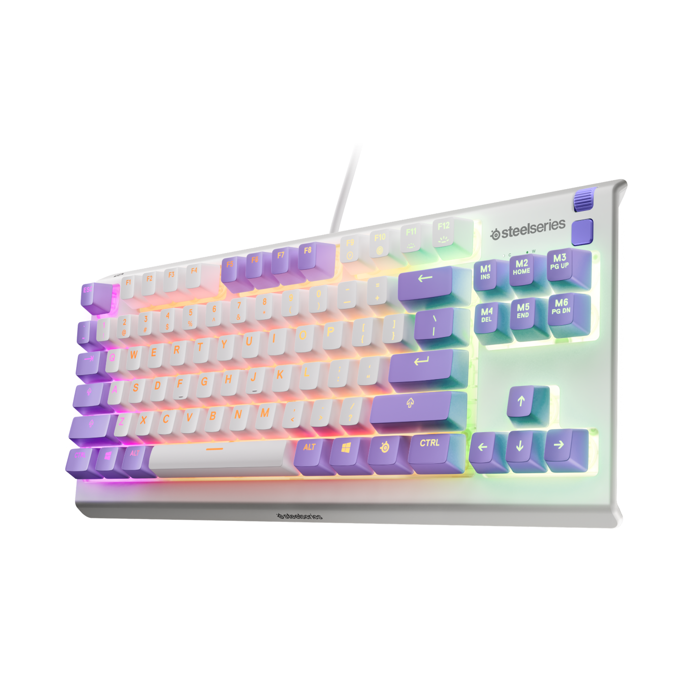 STEELSERIES APEX 3 TKL WIRED LIMITED EDITION AMETHYST KEYBOARD 64951 thumbnail 2