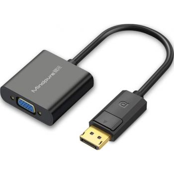 MINDPURE DP TO VGA CONVERTER BLACK LX10206 thumbnail 2