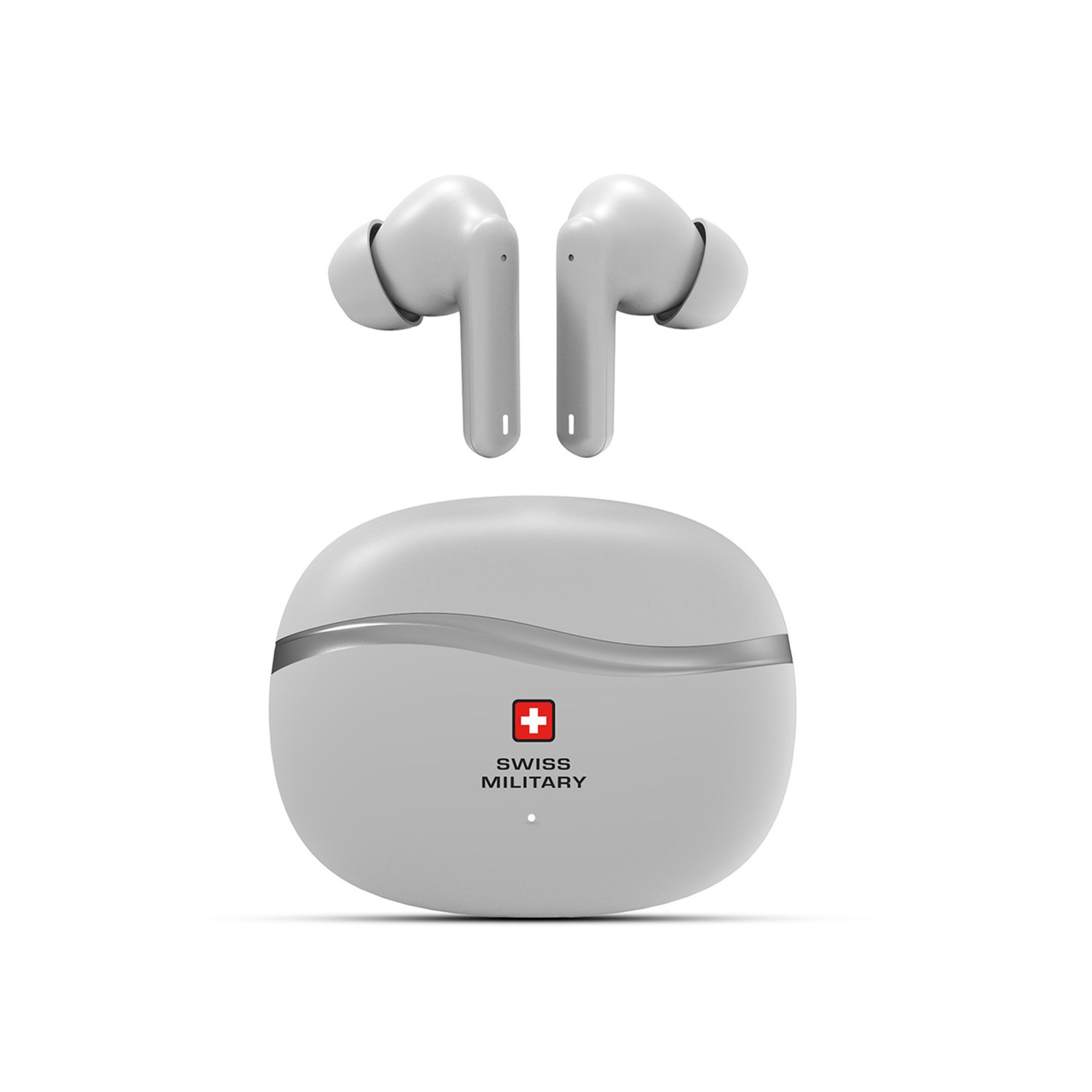 SWISS MILITARY VICTOR 4 ACTIVE NC ENC WIRELESS EARBUDS WHITE SM-VICTOR-4ANC-ENC-WHI thumbnail 2