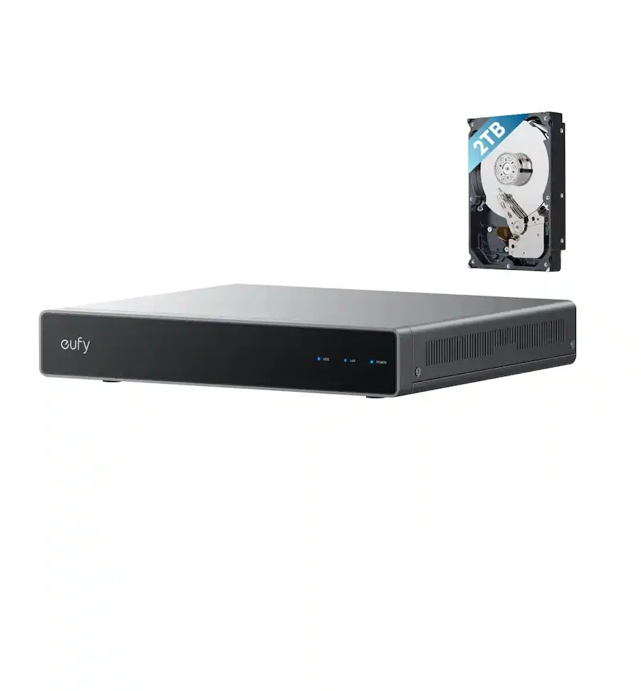 EUFY NETWORK VIDEO RECORDER S4 SILVER T8N00V41 thumbnail 2