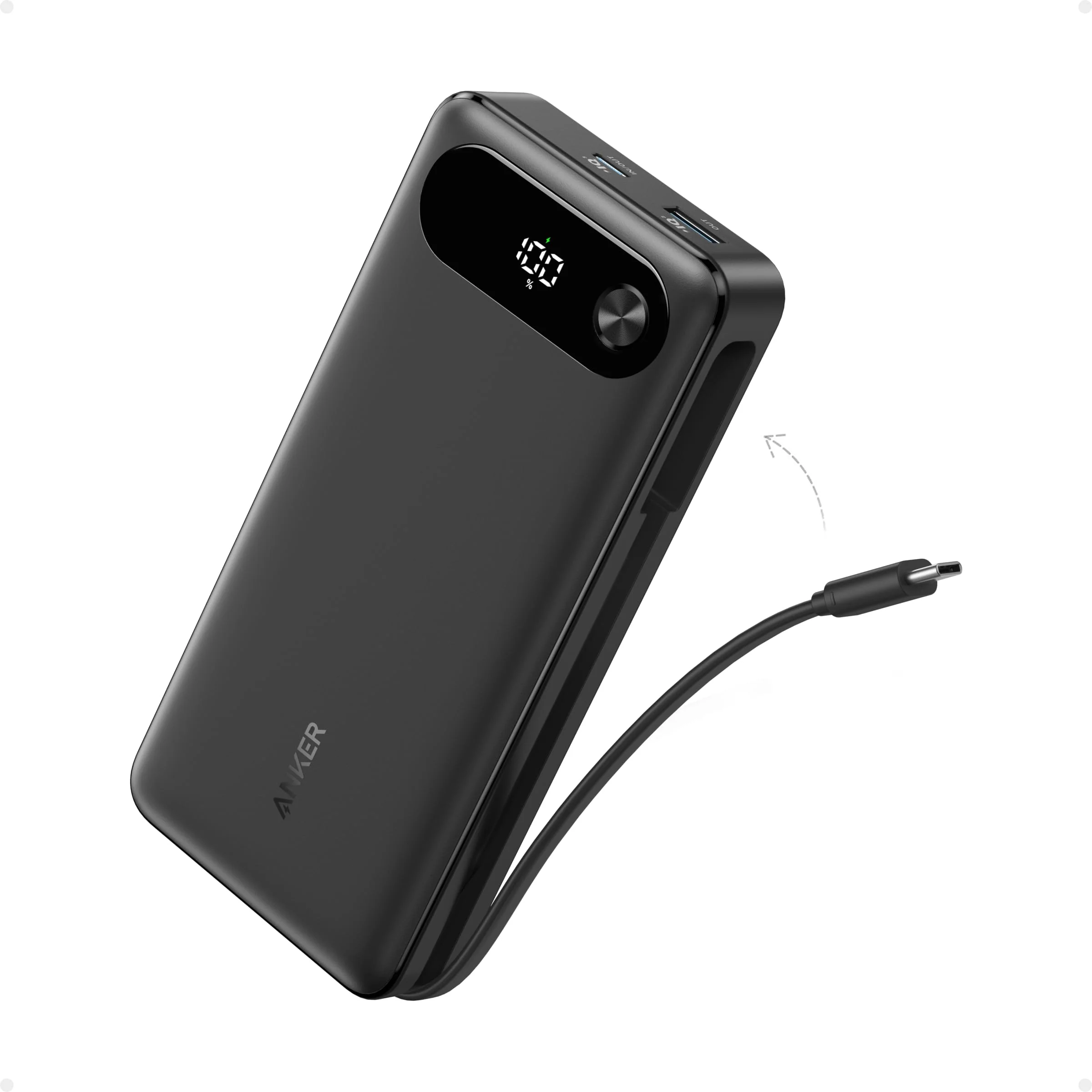 ANKER POWER BANK 20000 MAH 65W BLACK A1383H11 thumbnail 2