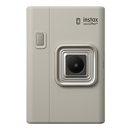 FUJIFILM INSTAX MINI LIPLAY PLUS HYBRID INSTANT CAMERA SAND BEIGE thumbnail 2