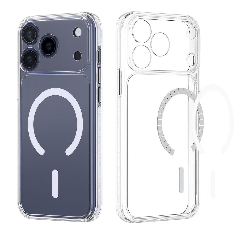 DUX DUCIS IPHONE 17 PRO MAX CLIN MAG CLEAR CASE TRANSPARENT Clin-00146 thumbnail 2