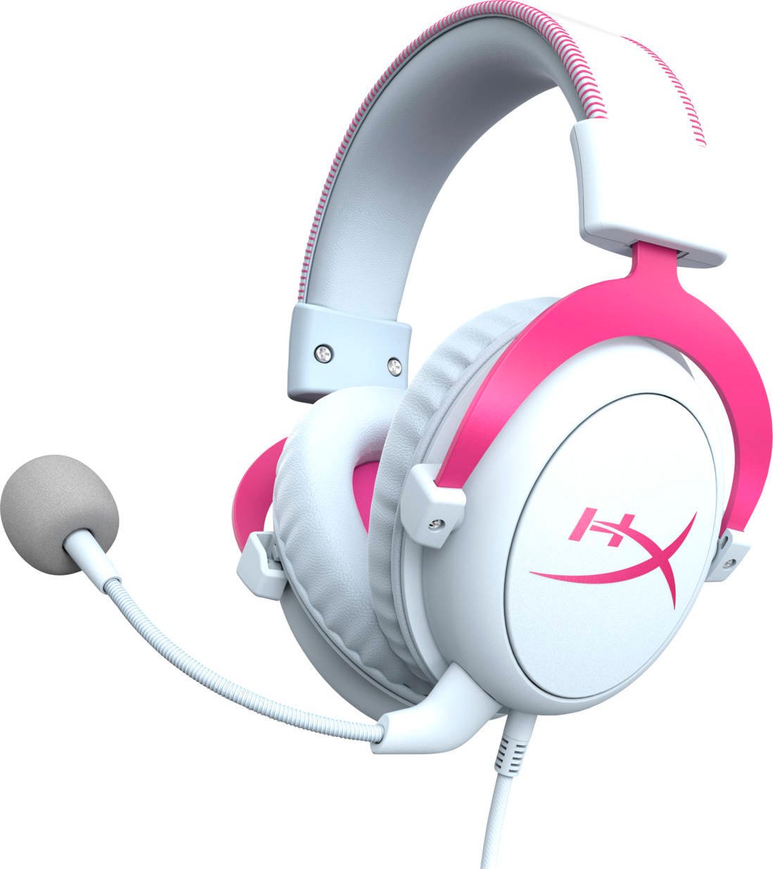 HYPERX CLOUD II GAMING HEADSET PS4/PS5 WHITE/PINK HHSC12-AC-PK/G thumbnail 2