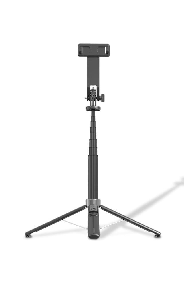 PORODO DUAL LIGHTING SELFIE STICK REMOTE SHUTTER BLACK thumbnail 2