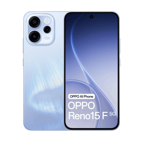 OPPO RENO15 F 5G 12GB-512GB AURORA BLUE WITH OPPO ENCO BUDS 3 PRO CPH2801 thumbnail 2