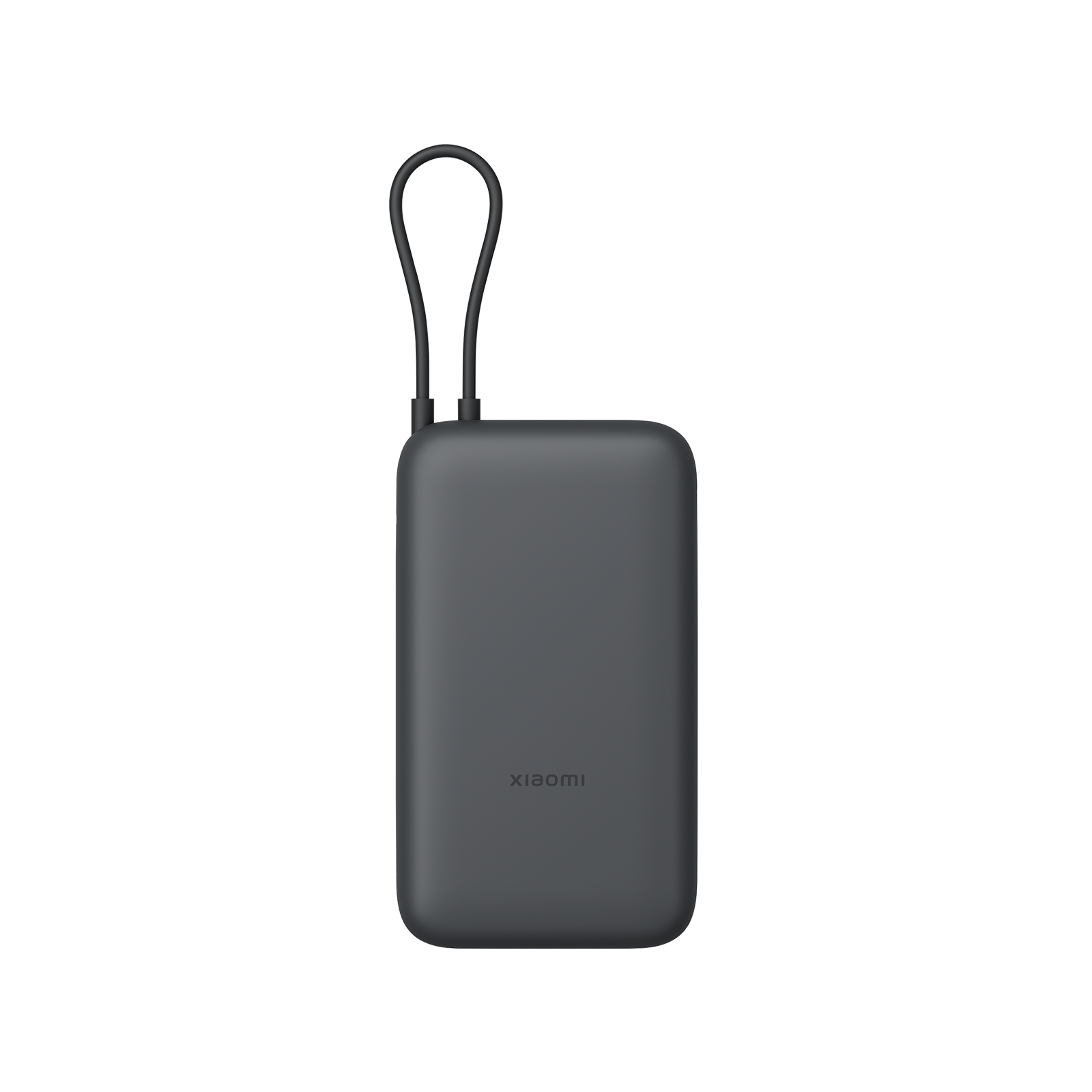 MI XIAOMI POWER BANK 20000 INTEGRATED CABLE DARK GRAY PB2020MI thumbnail 2